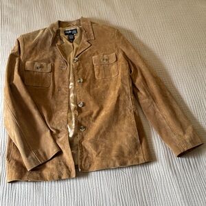 Women’s Tan Suede Jacket